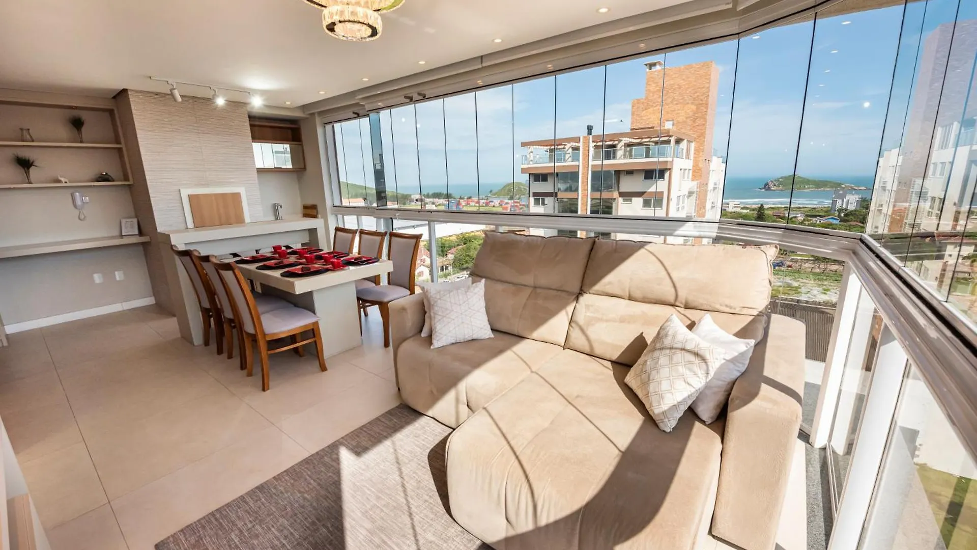 Apartment Cobertura Com Vista Panoramica Da Praia Da Vila Imbituba  Brazil